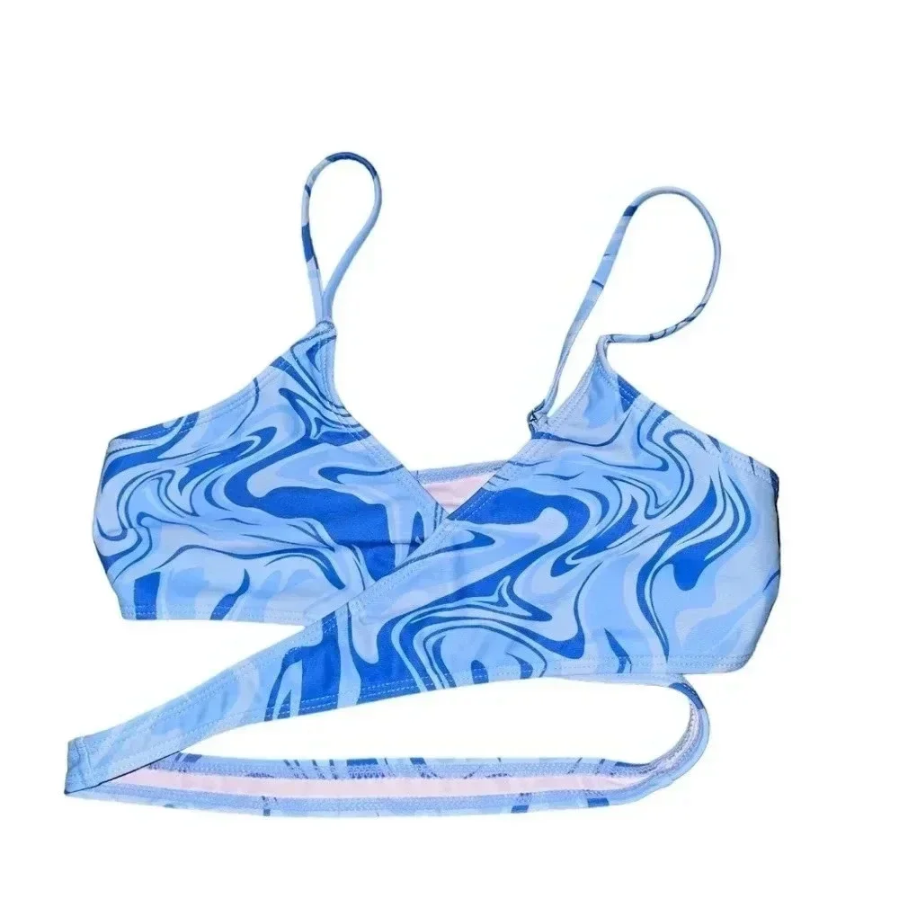 Bathing suit wrap top, size 14year old teen, excellent condition!